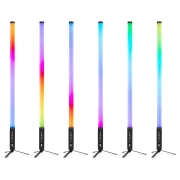 ZELOS Beamz Tube LED RGB+CW+WW 360° Intérieur/Extérieur