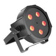 Pack de 4 projecteurs led Cameo flat par can tri 3X5W IR avec télécommande infrarouge