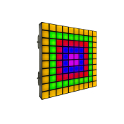ART PANEL 100 J.Collyns - Panneau LED matriciel RGB 10x10