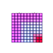 ART PANEL 100 J.Collyns - Panneau LED matriciel RGB 10x10