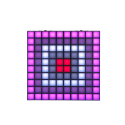 ART PANEL 100 J.Collyns - Panneau LED matriciel RGB 10x10