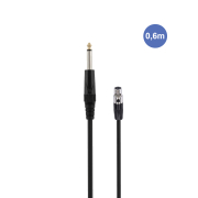 AUDIOCAB 4052 Power Studio - Câble Mini XLR 4PIN Femelle vers Jack Mono 0,6m