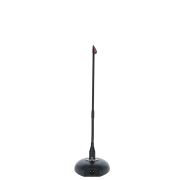 MCO 125 Power Studio Micro Col de Cygne XLR avec base et bouton poussoir