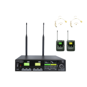 TD 200HR PT Double Micro Serre-Tête UHF Definitive Audio