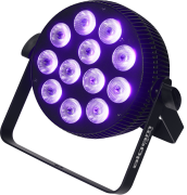 SLIMPAR-1210-HEX Algam Lighting - Projecteur led plat 12 X 10W RGBWA + UV silencieux