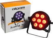SLIMPAR-710-HEX Algam Lighting - Projecteur led plat 7 X 10W RGBWA + UV silencieux