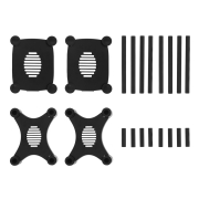 SM 170 Power Studio - Paire de supports d'enceintes studio pour 7'' ou 8''