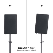 embase pour pied d'enceinte SM 7 DT deux positions 0 et 5°