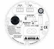 Haut parleur actif Audio Pro Business SP-1 pour installation sur rail transmission sans fil 1.9 GHz blanc