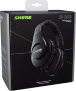 SRH 240A BK Shure Casque Nomade fermé 38 ohms.