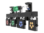 42109898 EUROLITE LED KLS Scan Pro Next FX Set Compact avec roue couleur et gobos