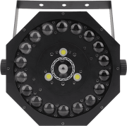 SunFlower Algam Lighting - Multi effet 3 en 1 flower + strobe + Laser