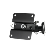 Support mural noir pour enceinte max 8 kg vendus par paire