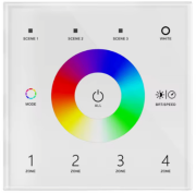 T13 DMX Touch panel - Controleur mural tactile RGB DMX et 2.4Ghz