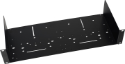 Plateau Rackable 2U pré-perçé pour récepteurs HF ou carte son
