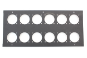 plaque de surface pour TBOX avec 12 perçages pour embase 230V