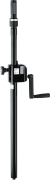 21340 K&M barre de couplage sono à crémaillère et ring lock avec filetage M20