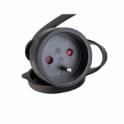 Cordon adaptateur Sortie True1 vers Fiche secteur PC16 femelle 1m