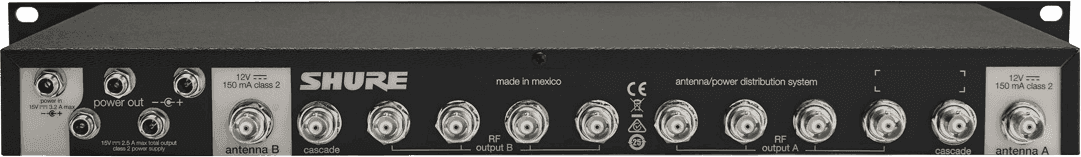 UA844PLUS-SWB-E Shure - Distributeur d'antenne UHF 5 sorties