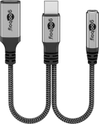 Adaptateur USB-C vers USB-C et Jack, 3,5 mm