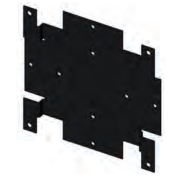 Tole de support écran VESA300