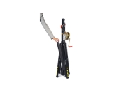 VMB TE034B pied noir à treuil hauteur 3.8m charge max 125Kg