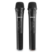 VSA500 VONYX - Enceinte autonome 12 pouces sur batterie 2 micros mains