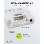 LED-Trafo 12 V (DC), 15 W Goobay