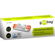 LED-Trafo 12 V (DC), 15 W Goobay