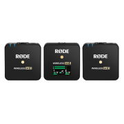 Wireless GO II Rode un récepteur + 2 émetteurs micro omni 2.4Ghz