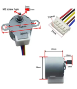 Moteur avec réducteur pour machine à effets ADJ STINGER STAR