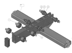 Galets Rondelles Bagues auto CLipls pour ASD ALT600