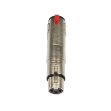 Adaptateur Jack 6.35 femelle stéréo vers XLR femelle stéréo