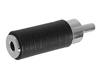 Adaptateur Jack femelle 3.5mm mono vers RCA mâle