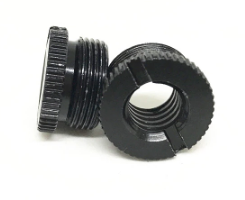 Adaptateur micro pro 5/8 vers 3/8 avec épaulement noir