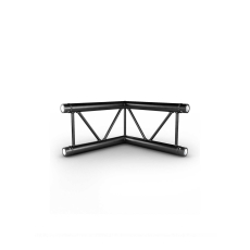 AGDUO29-01 blk Contestage - Angle de structure 90° en échelle vertical noir