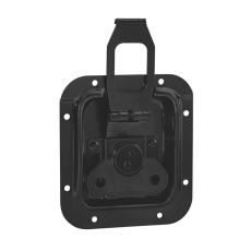 Adam Hall Hardware 17302 BLK - Fermeture papillon grande à bride, cuvette 14 mm, noire