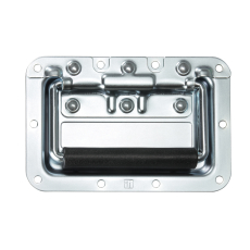 Adam Hall Hardware 34082 - Poignée Encastrable médium à Ressort Cuvette 8 mm