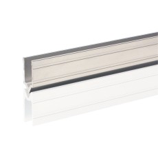 Adam Hall Hardware 6144 M - Profilé Hybride d'Emboîtement aluminium mâle pour matériau 9,6 mm, prix au mètre