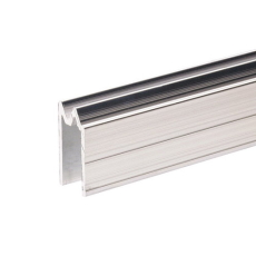 Adam Hall Hardware 6304 - Profilé Hybride d'Emboîtement aluminium pour matériau 9,5 mm, prix au mètre