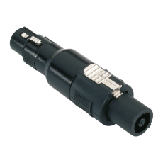 Adaptateur Connecteur Enceinte standard 4 Points vers XLR femelle