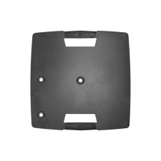 Gravity TWB 431 B - Embase de pied M20 en acier carré avec possibilité de montage excentrique