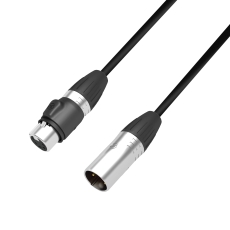 cable DMX 110ohms XLR 5 broches male Femelle IP65 1,5m