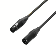 Câble Audionumérique AES/EBU 110 Ohms Neutrik XLR mâle vers XLR femelle 1,5m