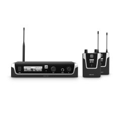 U505 IEM BUNDLE LD Systems  - Système ear monitor 30mW avec 2 x pocket - 584 - 608 MHz