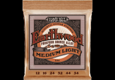 2146 ERNIE BALL - Jeu de cordes acoustiques- Medium light 12-16-24w-32-44-54