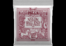 2409 ERNIE BALL - Jeu de cordes guitare classique - Nylon noir-métal doré à boule