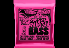 2834 ERNIE BALL - Jeu de cordes de basse - Super slinky 45-65-80-100