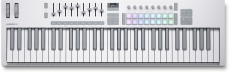 LAUNCHKEY-61-WH NOVATION - Clavier 61 touches blanc - 16 pads - 8 encodeurs