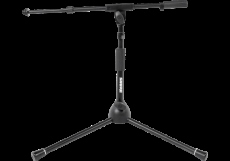 SHTPSTANDLP SHURE BY GATOR - Profil bas, base trepied, perchette, réglable H51-60cm